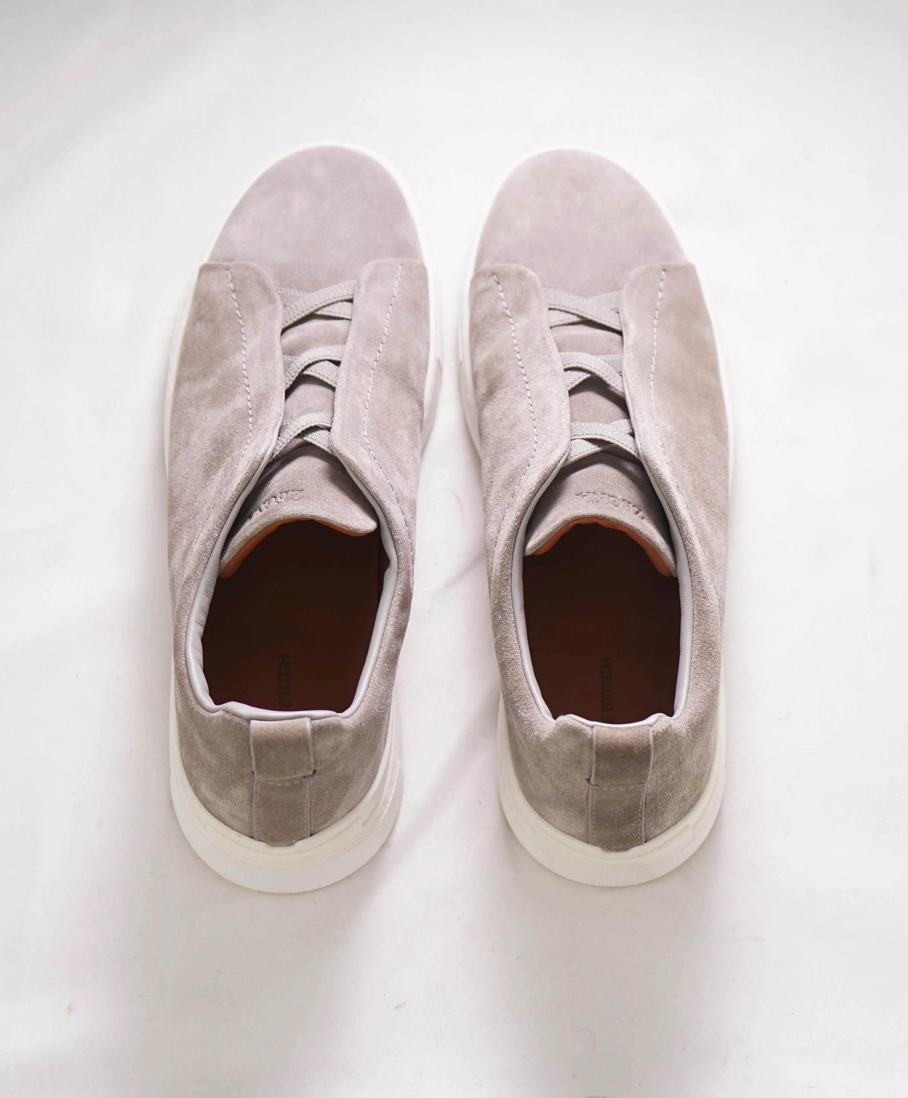 $1,150 ERMENEGILDO ZEGNA - COUTURE "Triple Stitch" Sneakers - 11.5 US (10.5 UK)