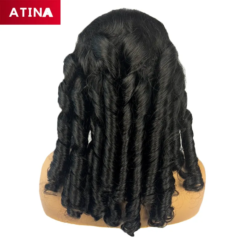 2-in-1 Style Loose Wave Glueless 13x4 Lace Front Human Hair Wigs