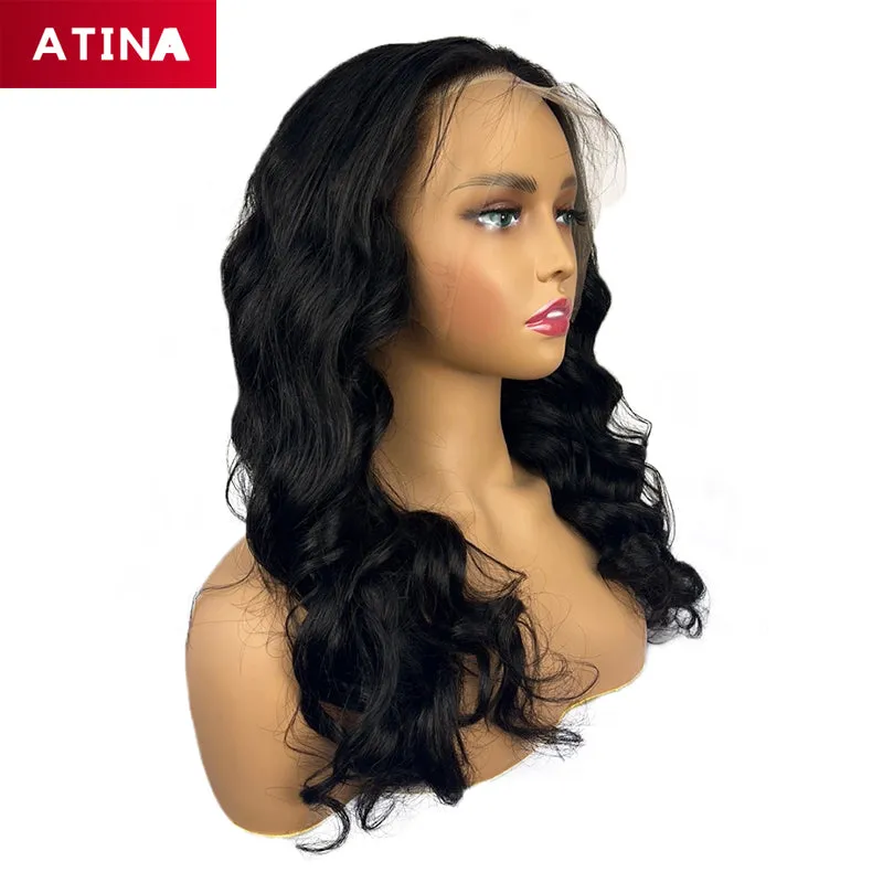 2-in-1 Style Loose Wave Glueless 13x4 Lace Front Human Hair Wigs
