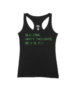 2nd Star. Happy Thoughts. Believe. Fly.