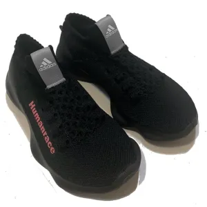 5.5 / Pharrell x Human Race Sichona'Black Shock Pink' sneakers