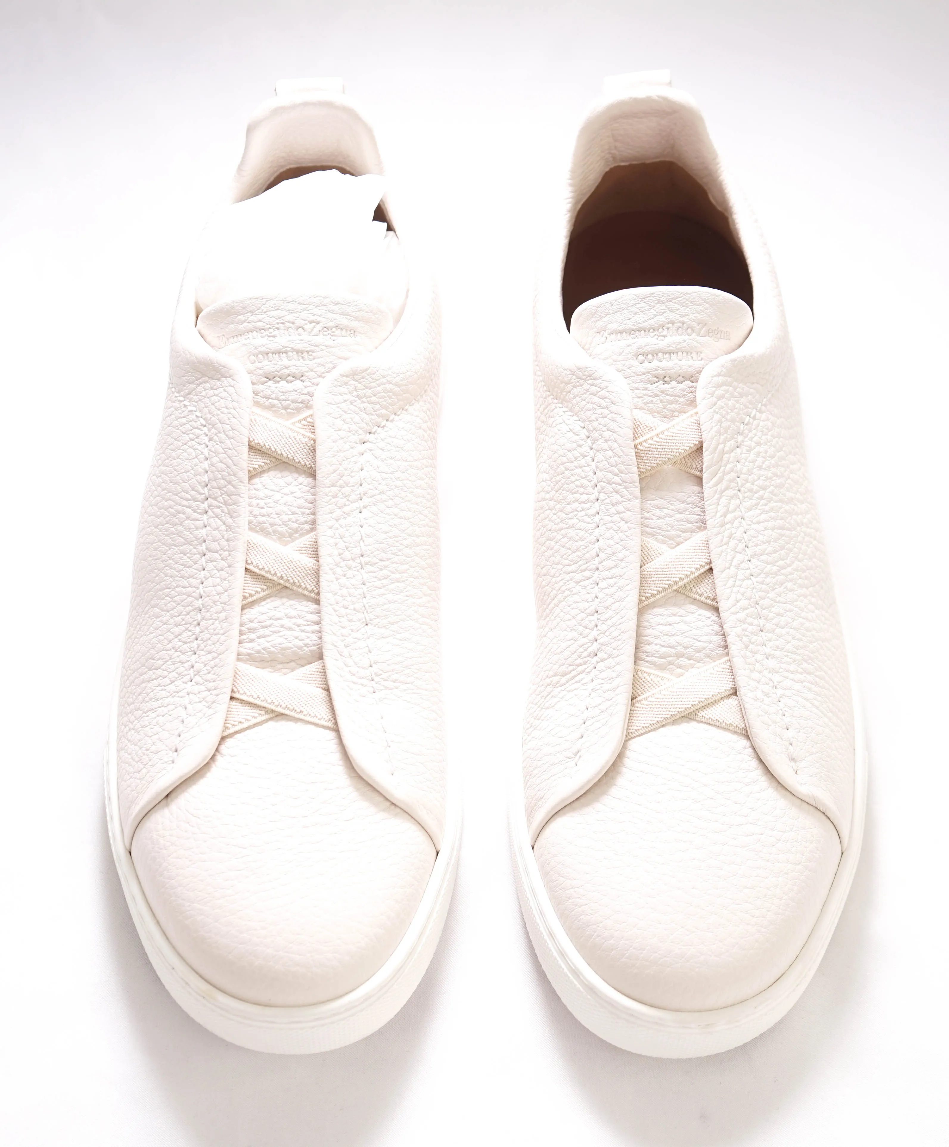 $950 ERMENEGILDO ZEGNA - COUTURE "Triple Stitch" Sneakers - 9 US (42 EU)