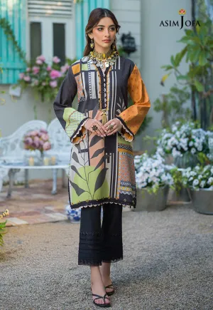 AJPR-25 | Asim Jofa Prints Rania Collection 2022 | Unstitched Embroidered Lawn Suits