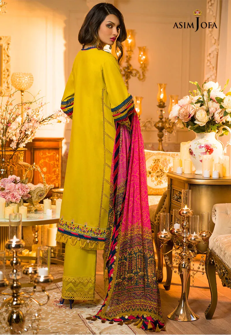 AJPR-40 | Asim Jofa Prints Rania Collection 2022 | Unstitched Embroidered Lawn Suits