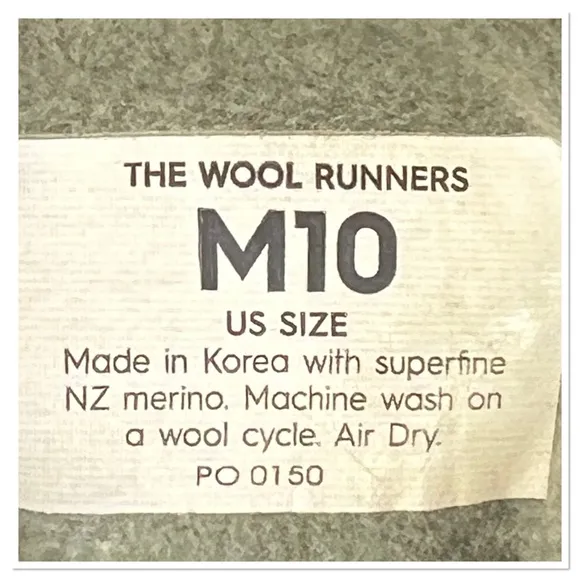 Allbirds Wool Runner Sneakers M 10