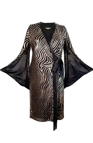 Amalia | Kimono-Inspired Cocktail Dress