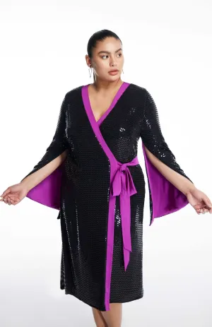 Amaryllis | Wrap Cocktail Dress