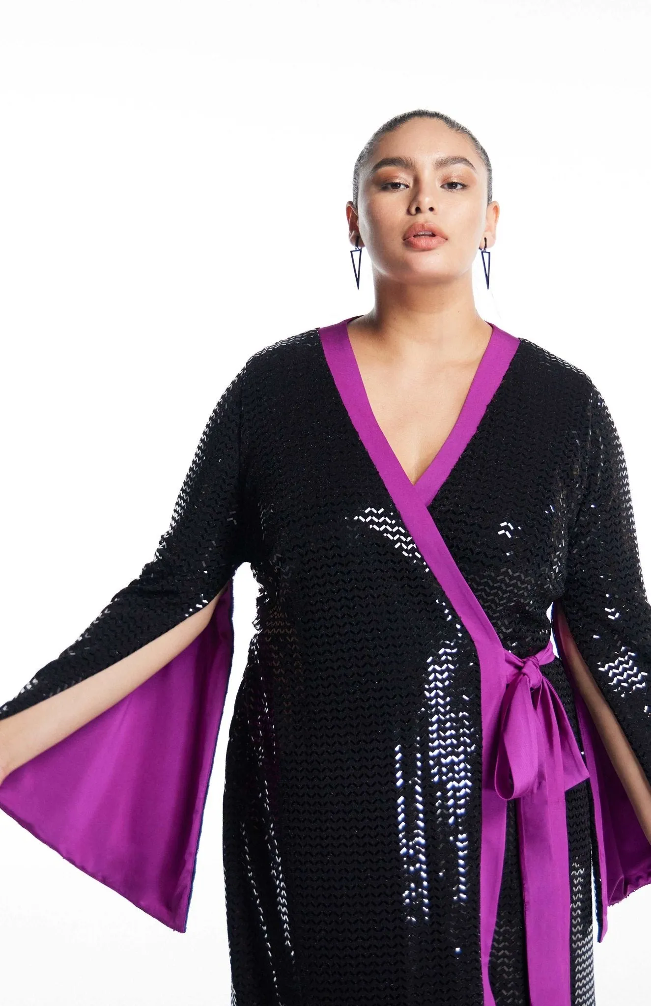 Amaryllis | Wrap Cocktail Dress