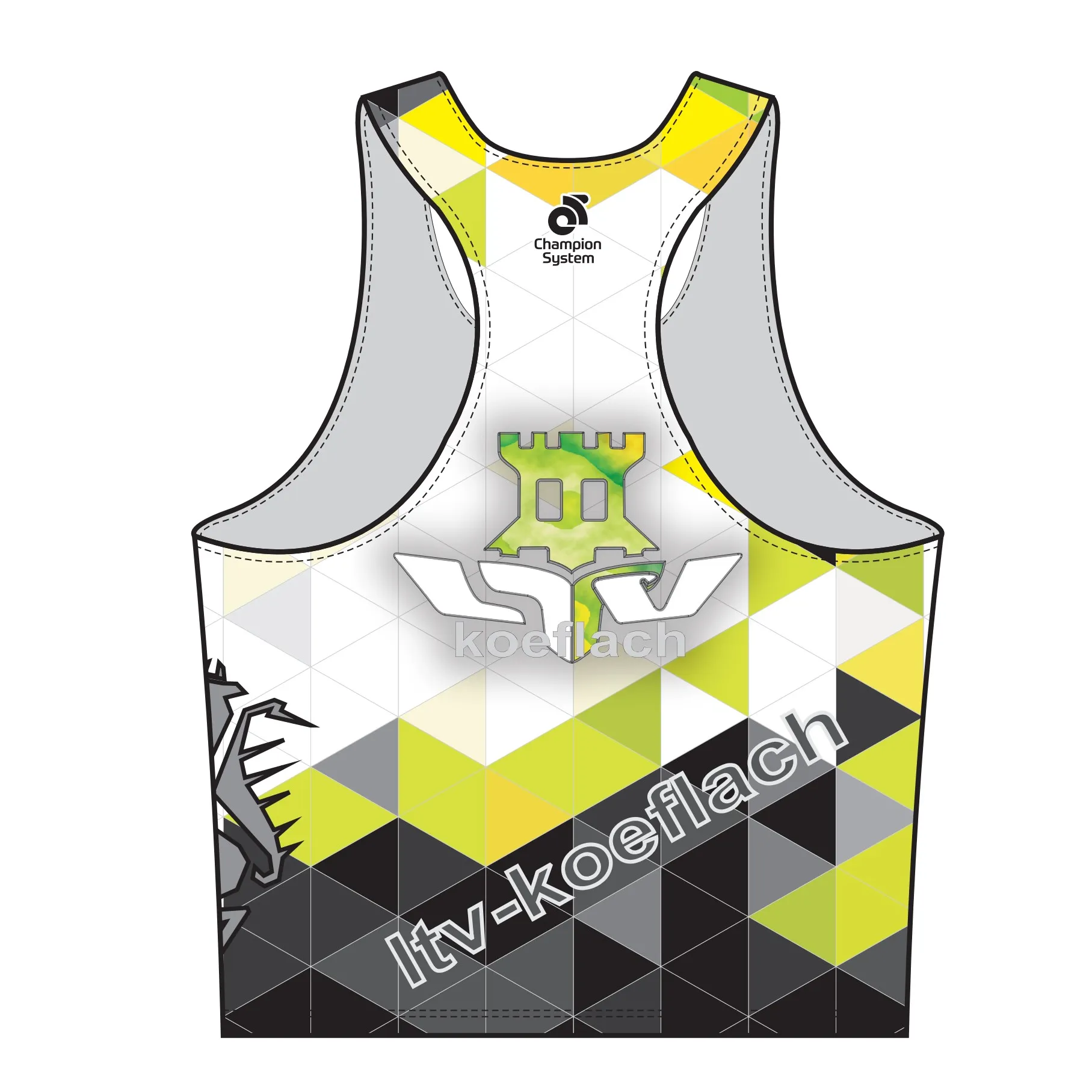 Apex Men's Marathon Singlet (Helium)