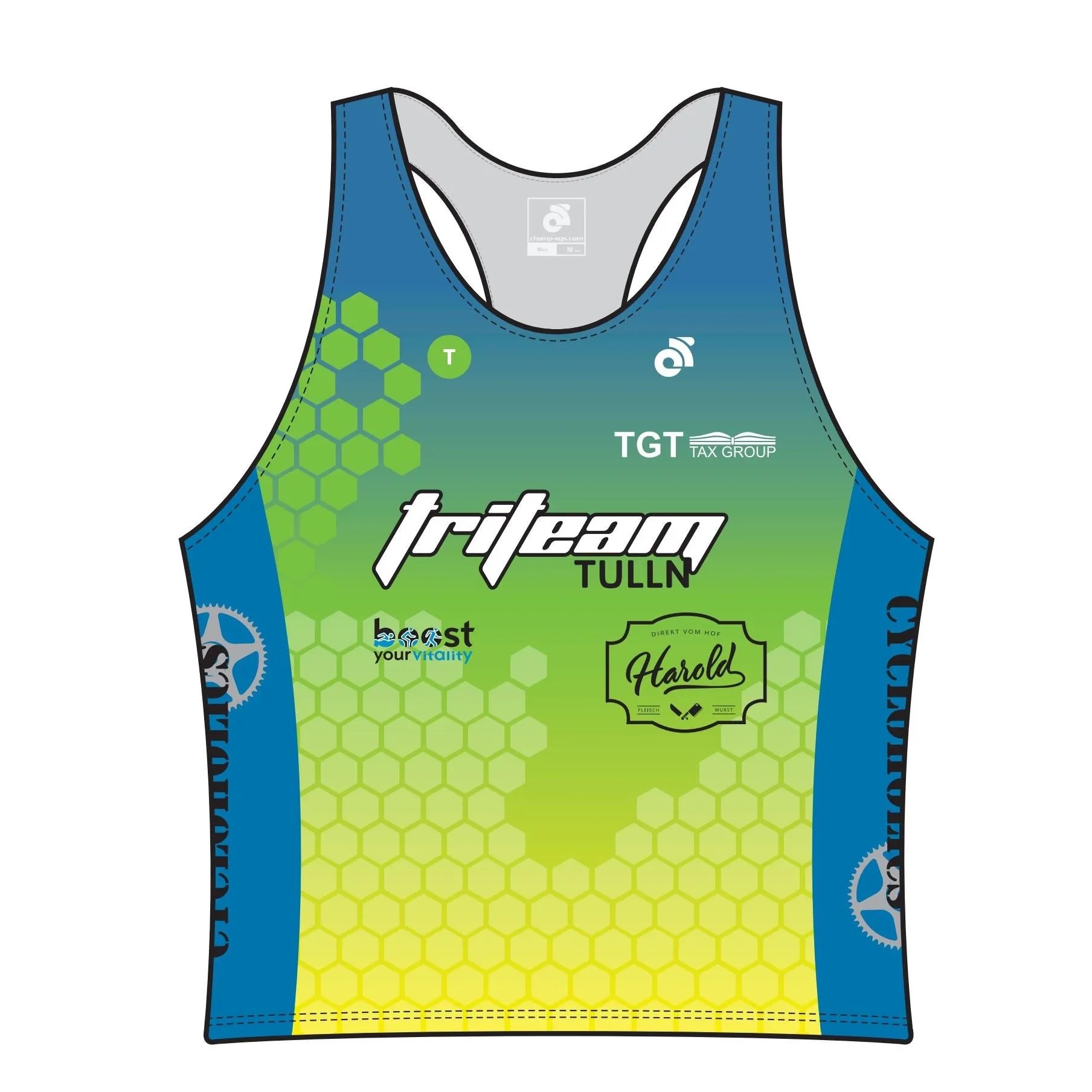Apex Men's Marathon Singlet (Helium)