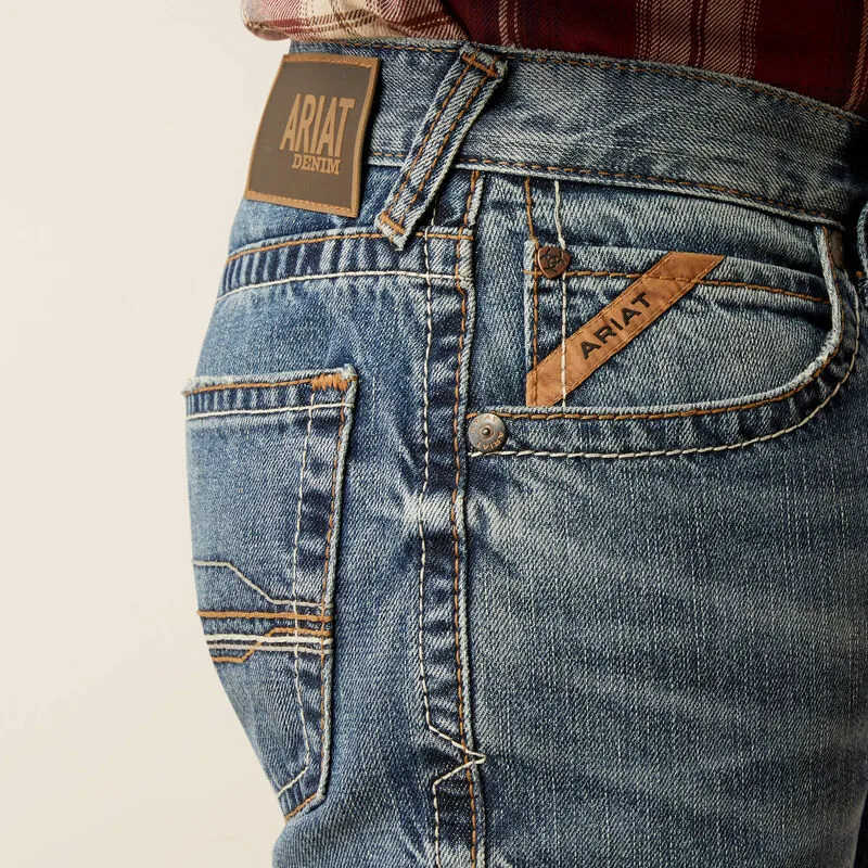 Ariat Men's M5 Straight Smokey Straight Leg Jean Weatherford 10053547