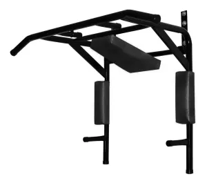 Barra Multifuncional Acolchonada 7 en 1 Para Calistenia Y Crossfit - Negro
