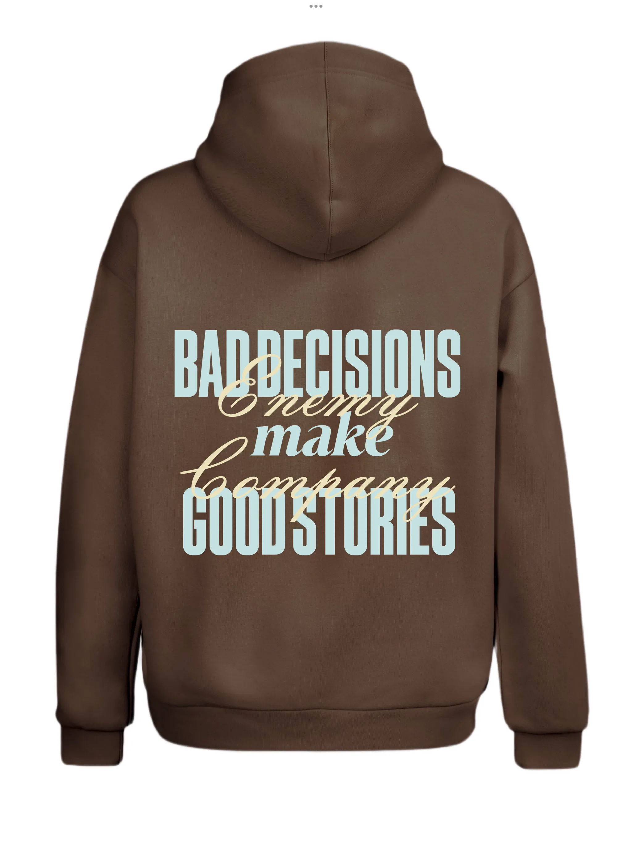 BDGS Brown Loose Fit Hoodie
