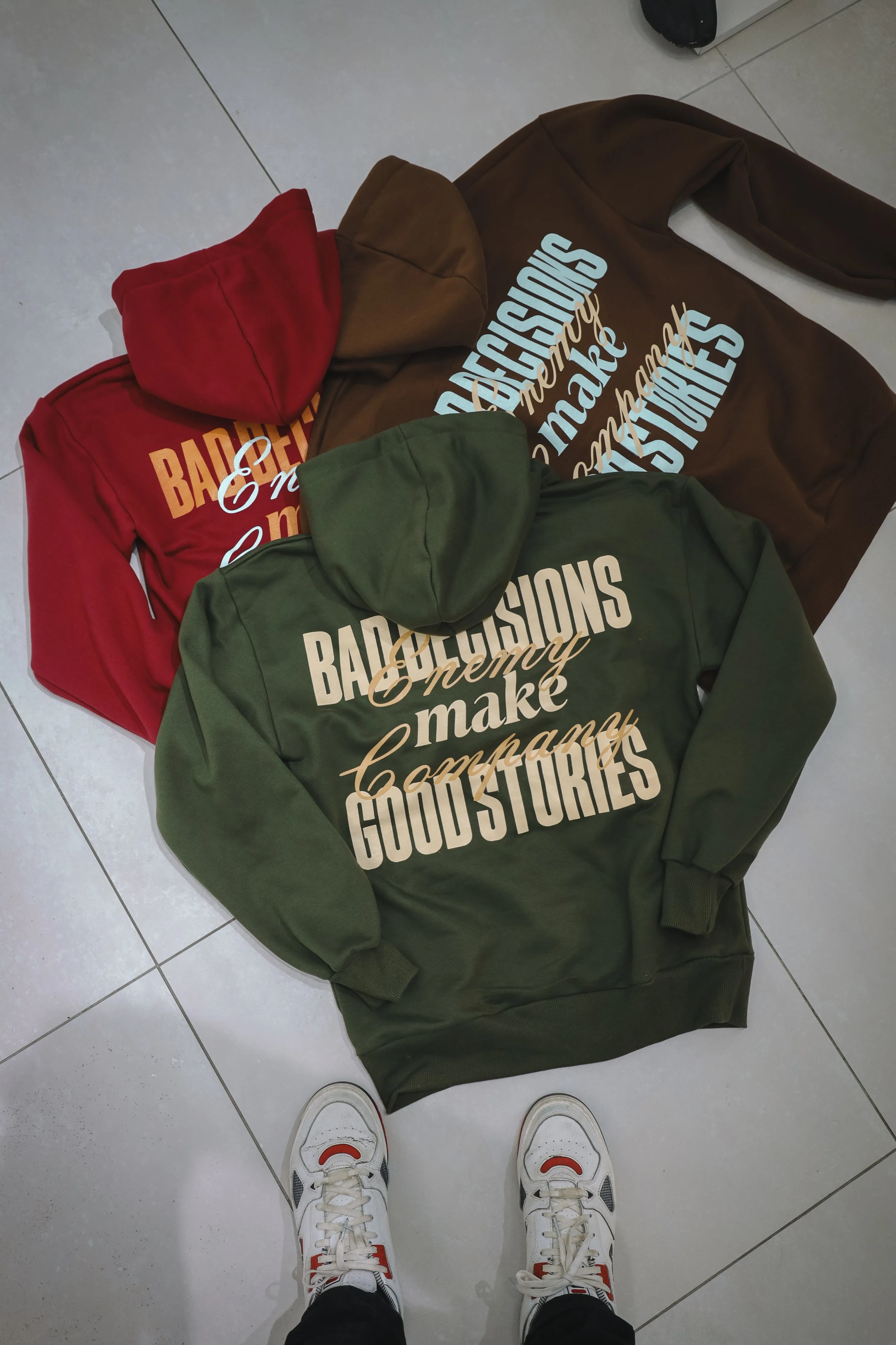 BDGS Brown Loose Fit Hoodie