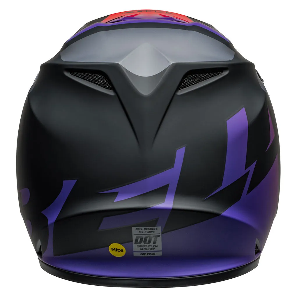 Bell - MX-9 MIPS Alter Ego Black/Red/Grey Helmet