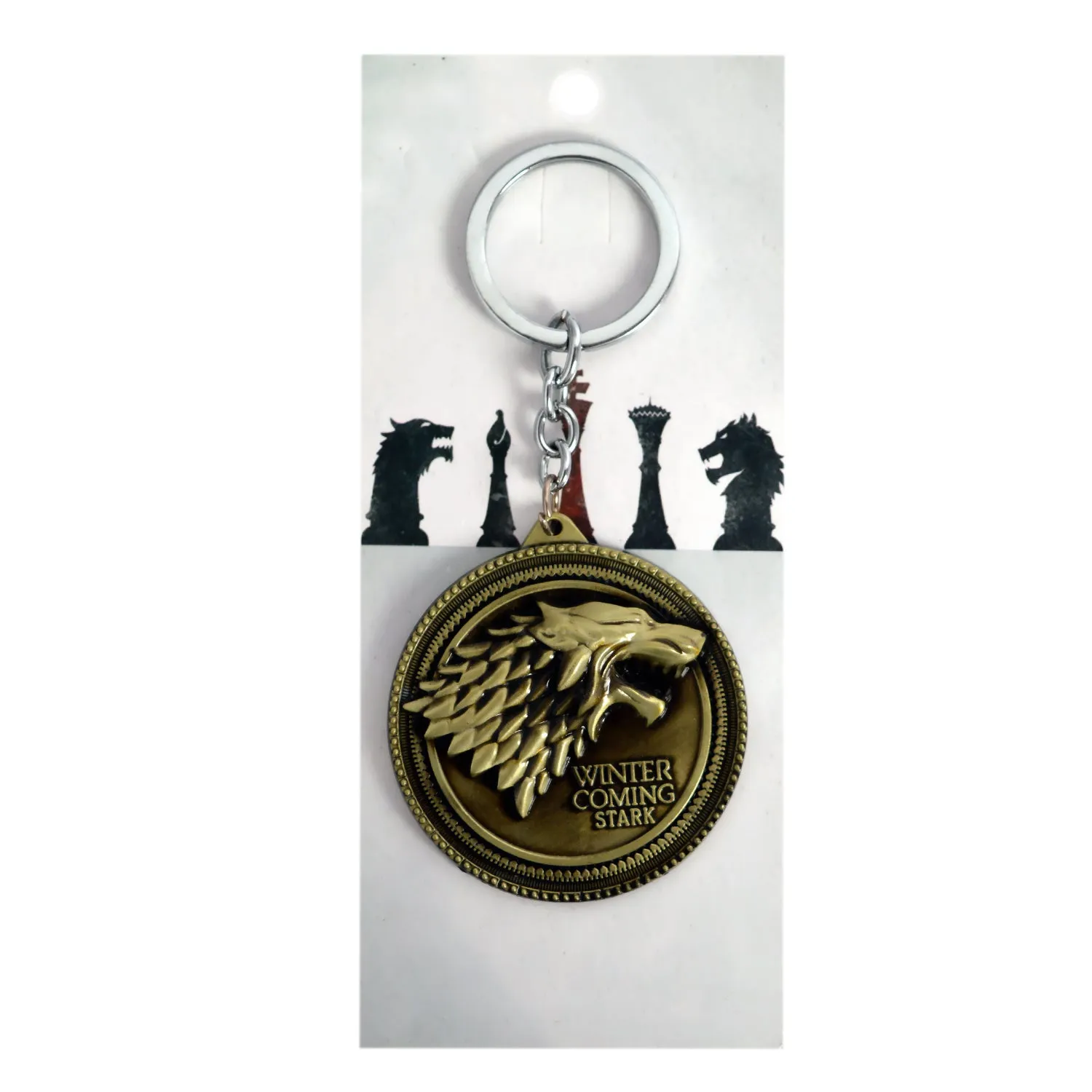 Bike Keychain Metal