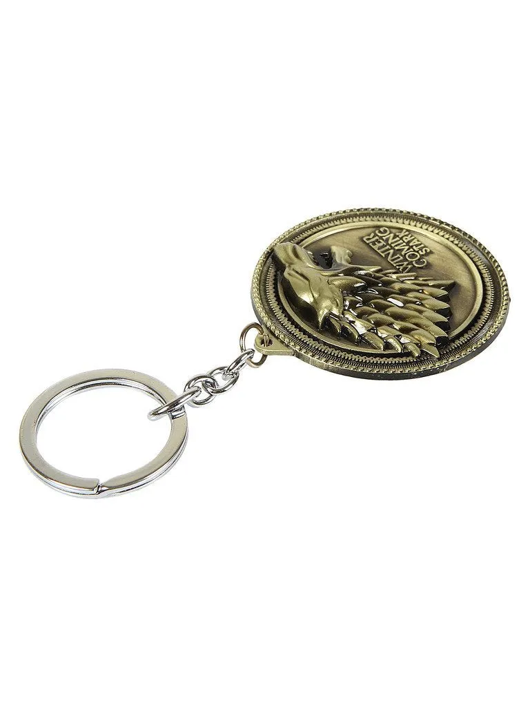 Bike Keychain Metal