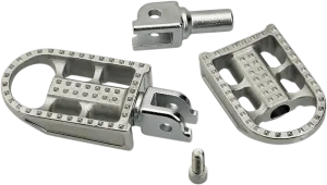 Biltwell Inc. 7002-302-03 Mushman Footpegs - Raw Polished