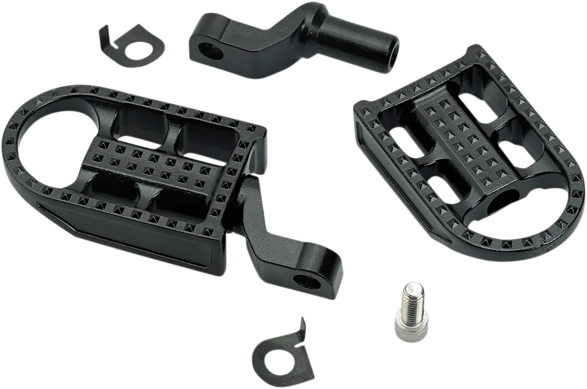 Biltwell Inc. 7002-302-03 Mushman Footpegs - Raw Polished
