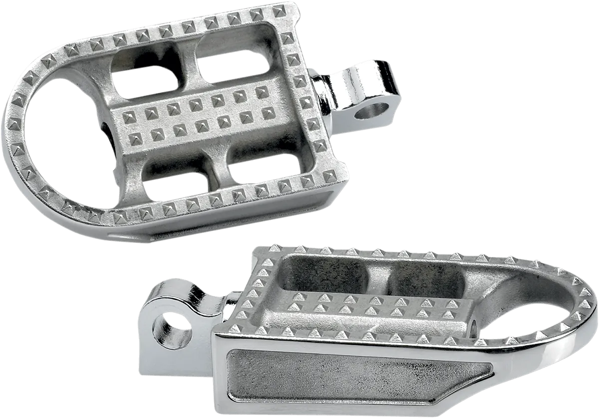 Biltwell Inc. 7002-302-03 Mushman Footpegs - Raw Polished