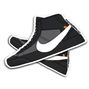 Blazer Off-White "Grim Reaper" Sneaker Sticker