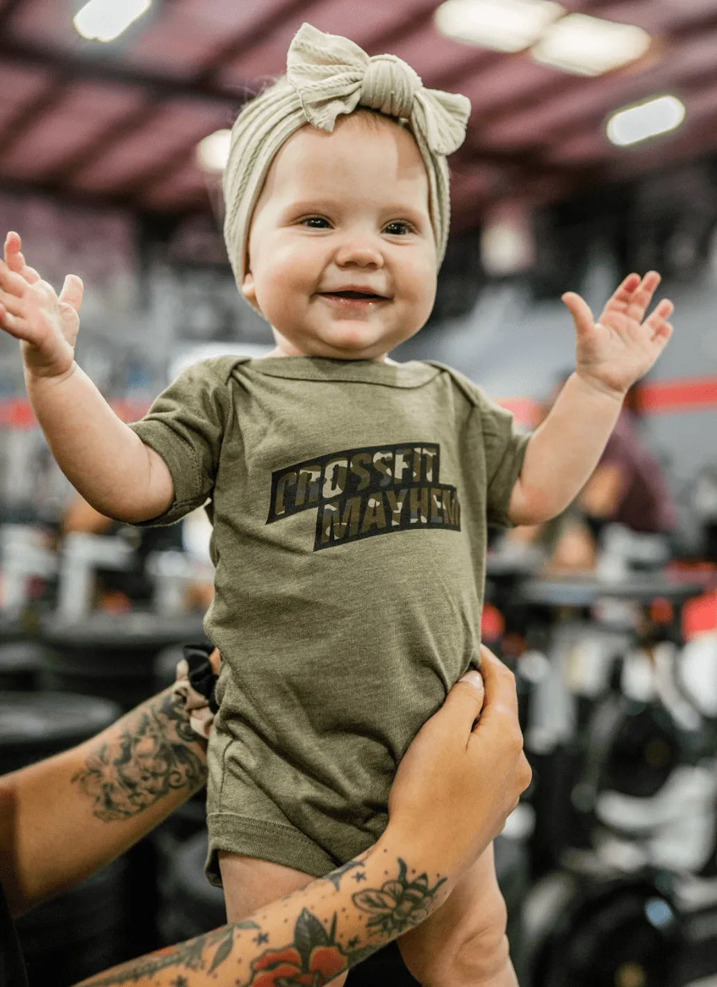 Block Fight This Onesie: OD Green