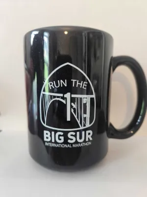 BSIM Mug -Black Ceramic Run the 1