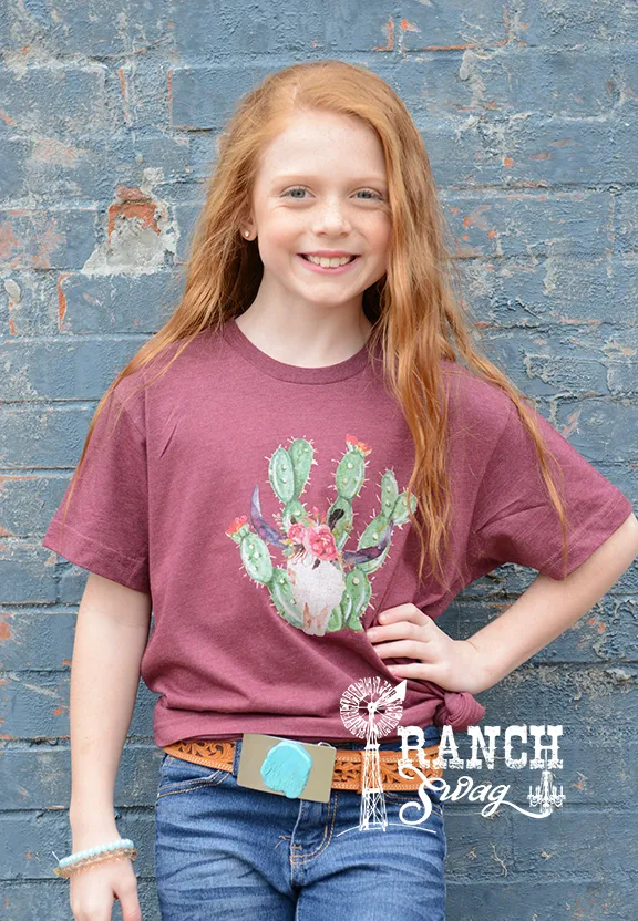 Cactus Flowers and Skull  - Kids