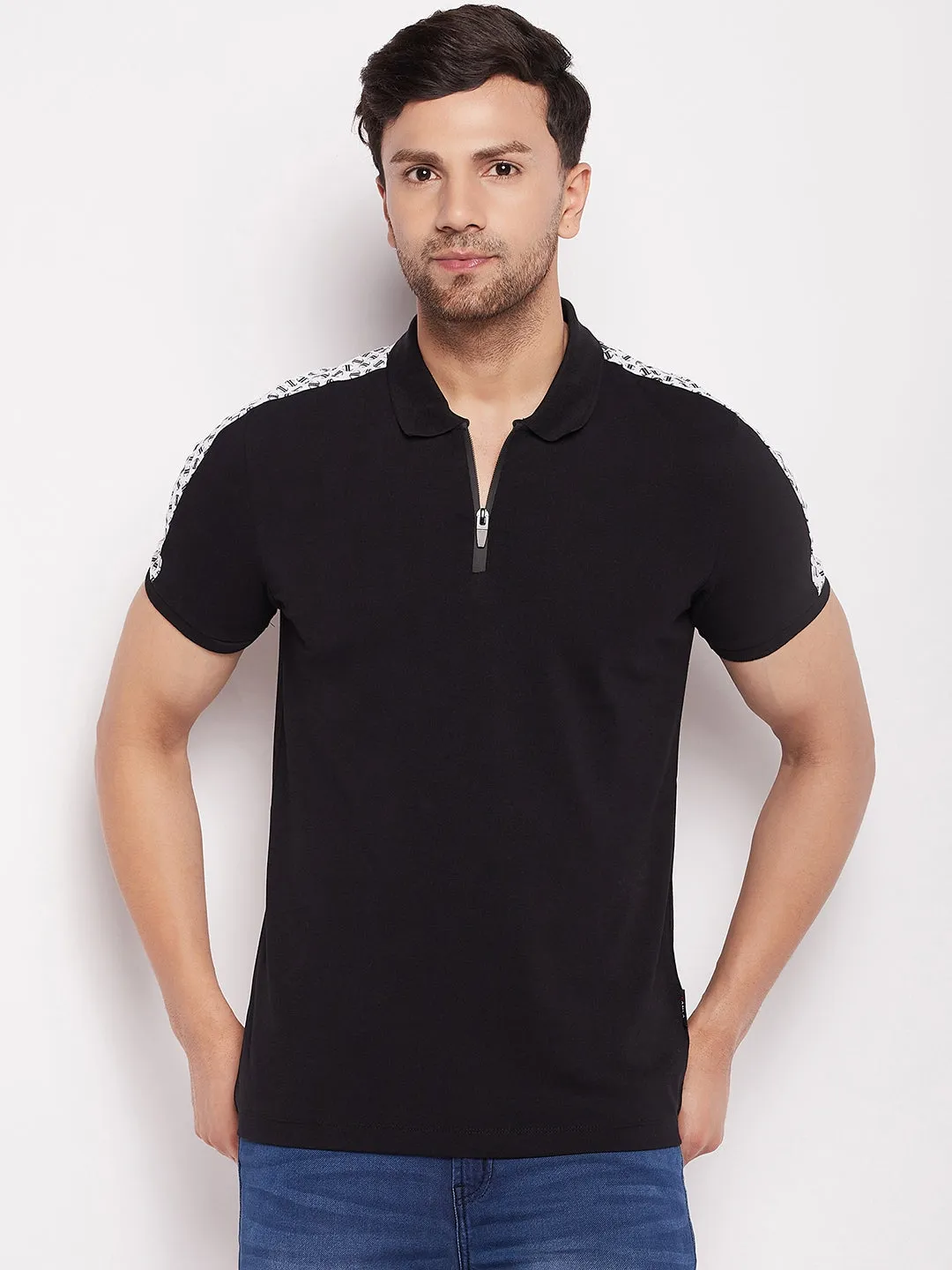 Camla Regular Fit Polo Collar  T-Shirt
