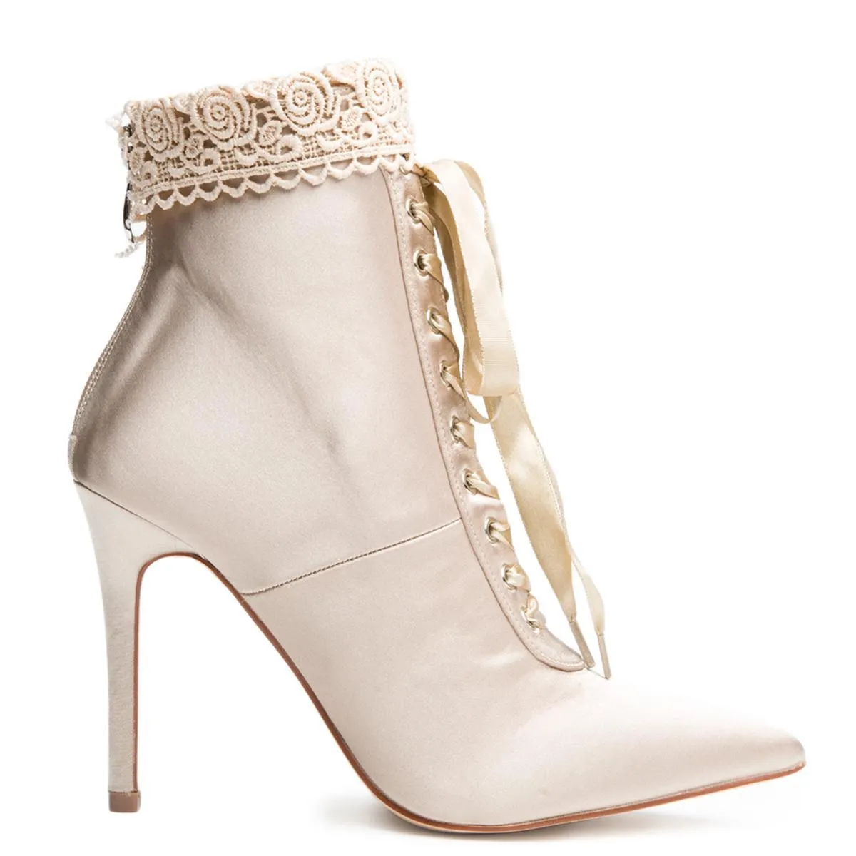 Cape Robbin Mini-3 Nude  Bootie Nude