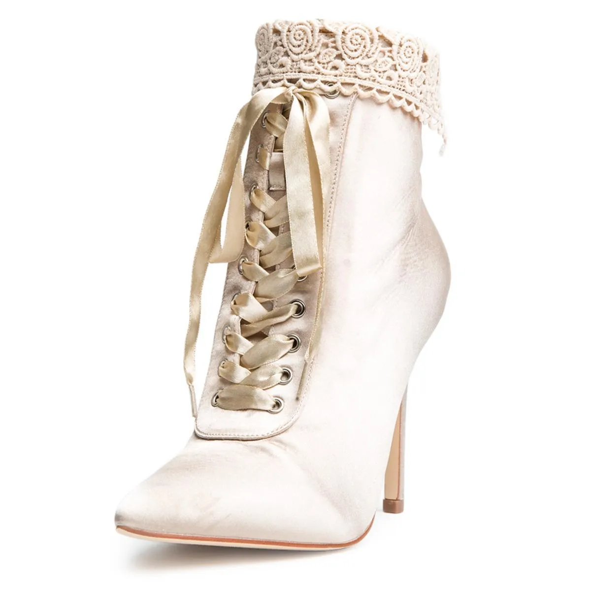 Cape Robbin Mini-3 Nude  Bootie Nude