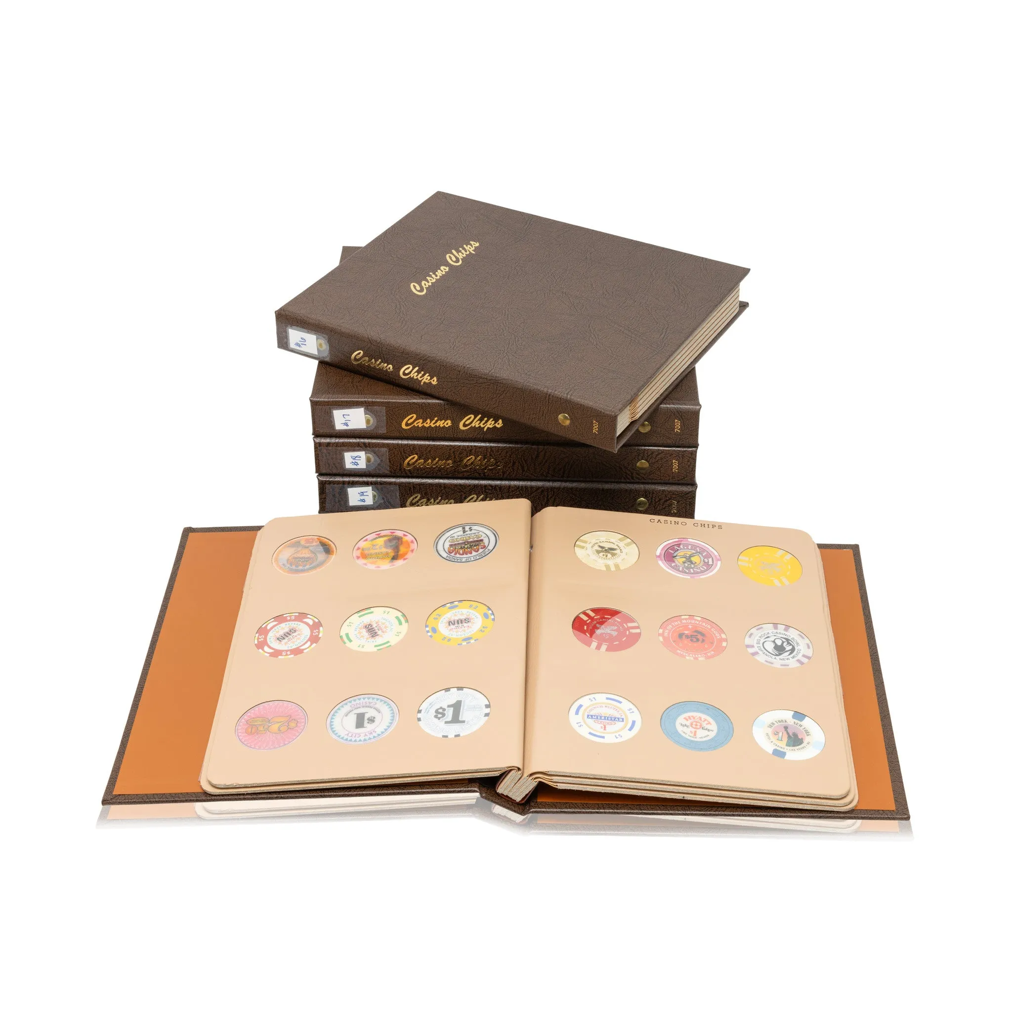 Casino Chips in Albums