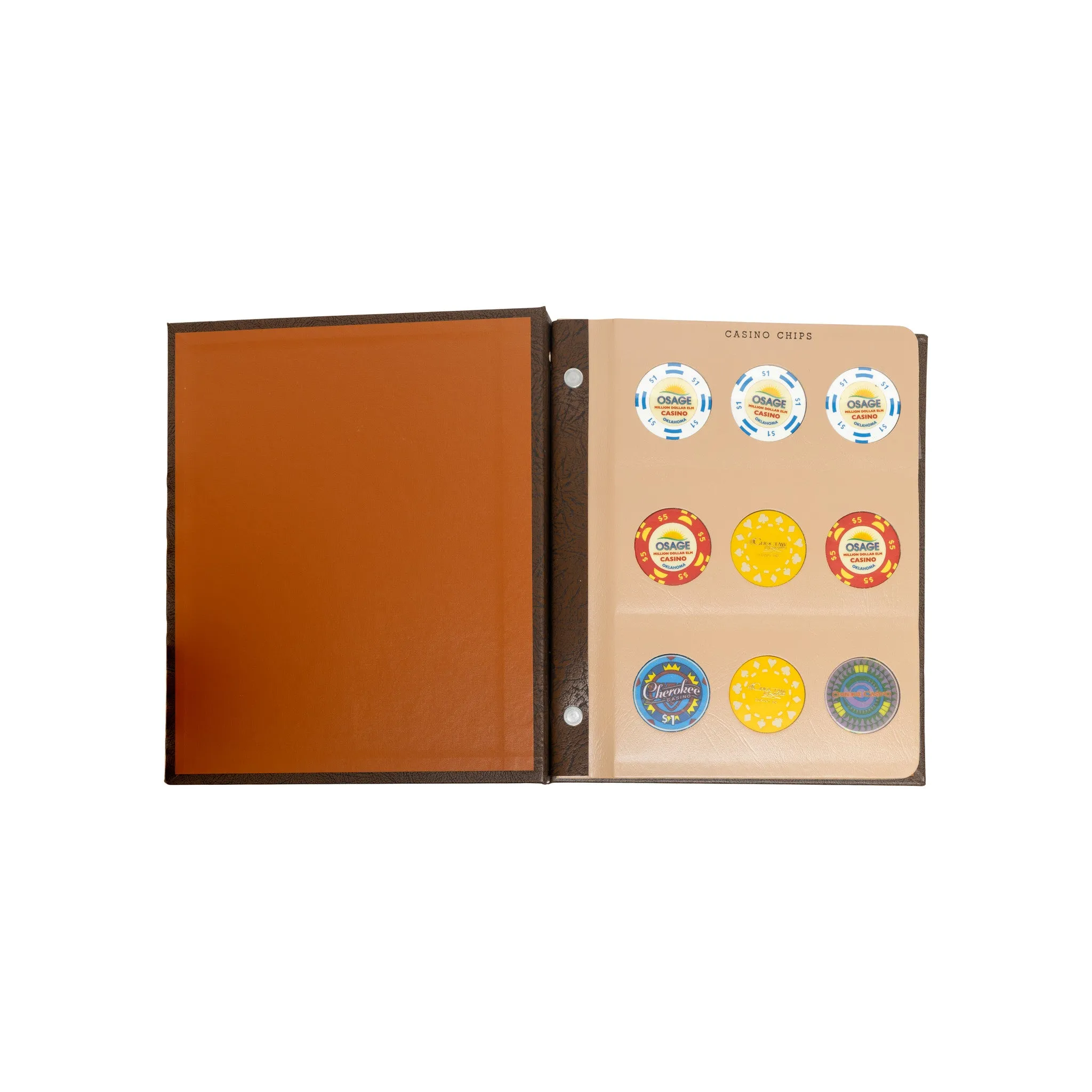 Casino Chips in Albums