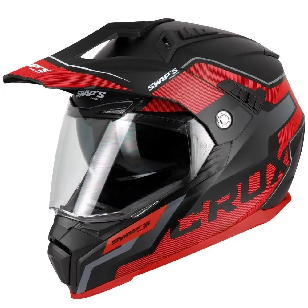 Casque moto cross/enduro   visiere -  CRUX™