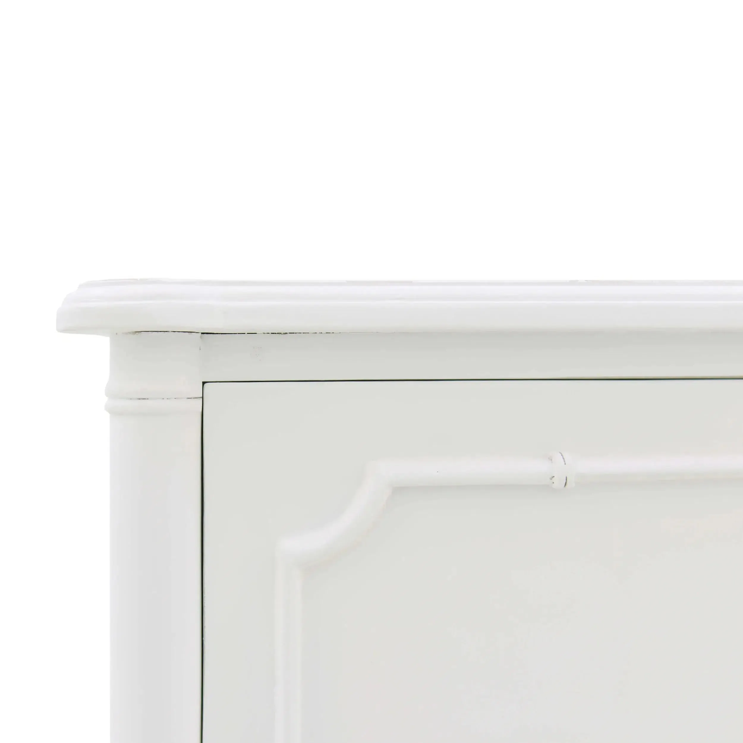 Chelsea 3 Drawer Bedside In Architectural White