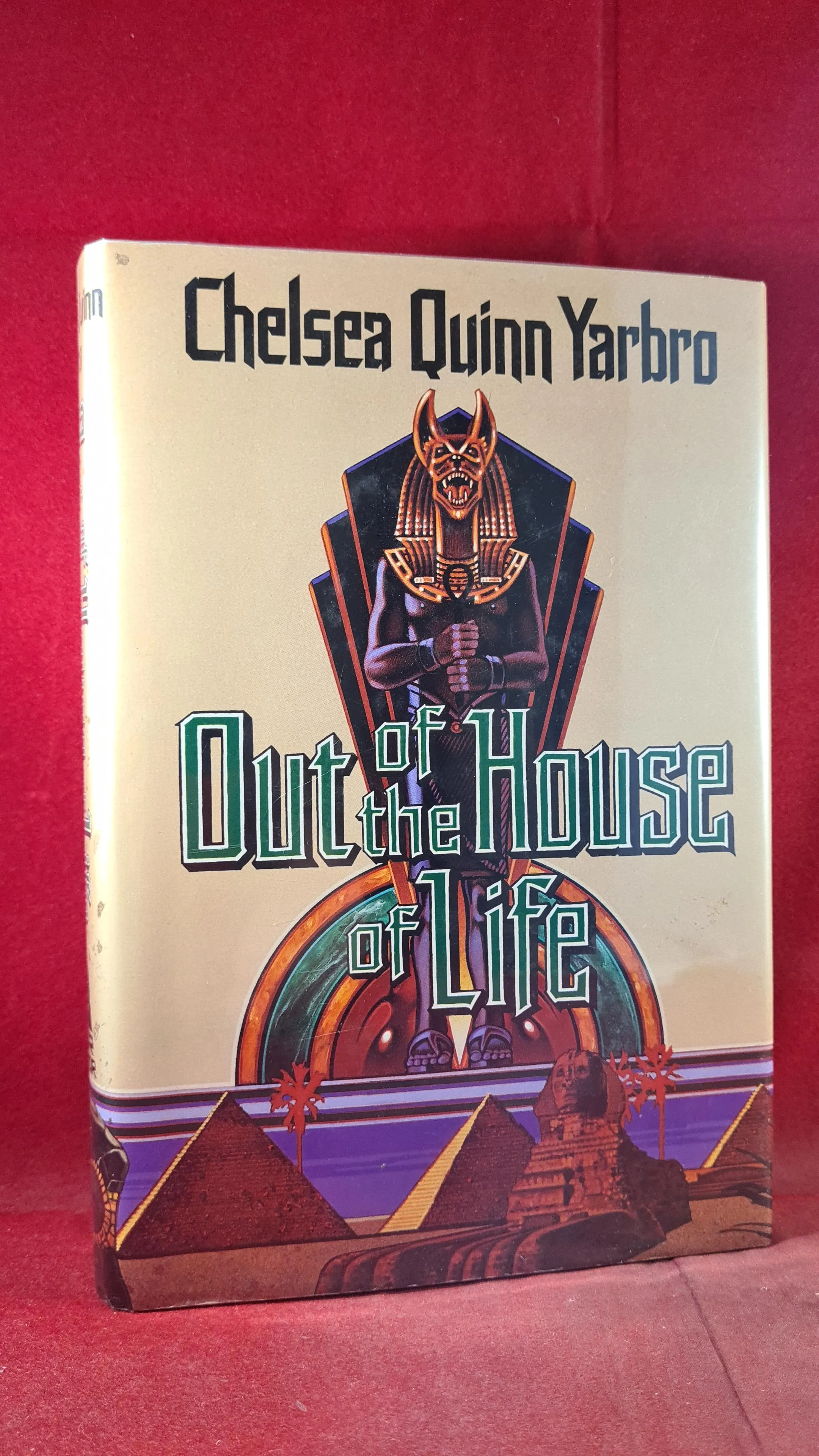 Chelsea Quinn Yarbro - Out of the House of Life, TOR Horror, 1990, First Edition