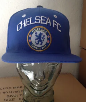 Chelsea Soccer Traditional Blue Snapback Cap Adjustable Official Product