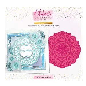 Chloes Creative Cards Metal Die Set – Enchanted Mandala
