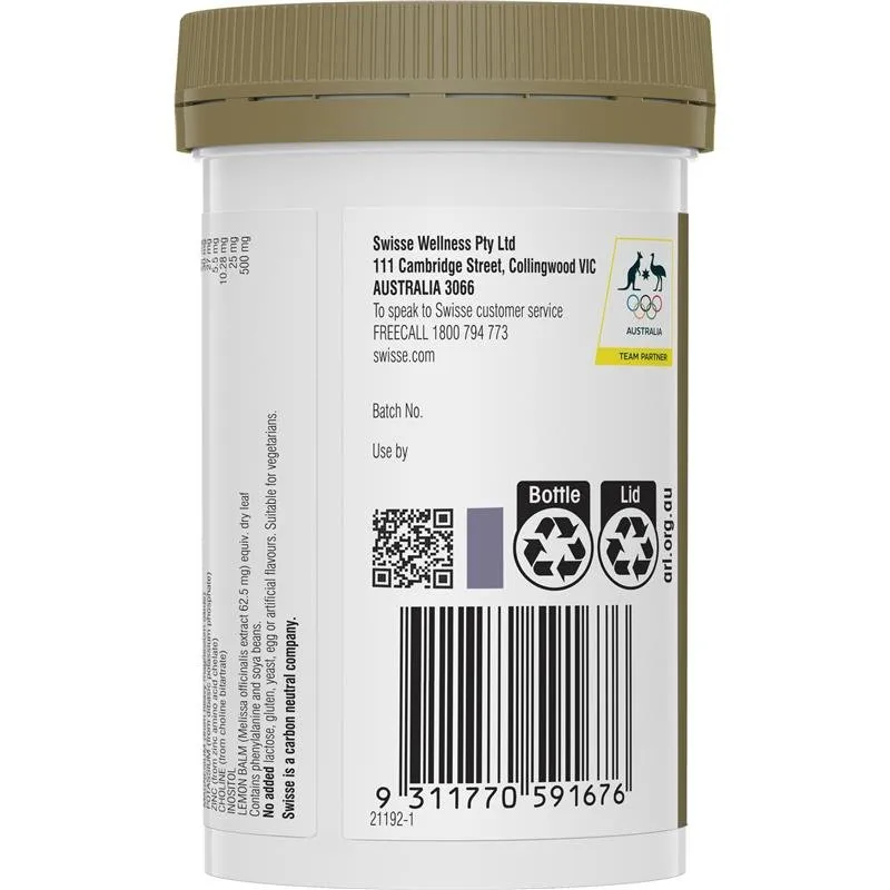 [CLEARANCE Expiry: 03/2025] Swisse Ultiboost Mega B   60 Tablets