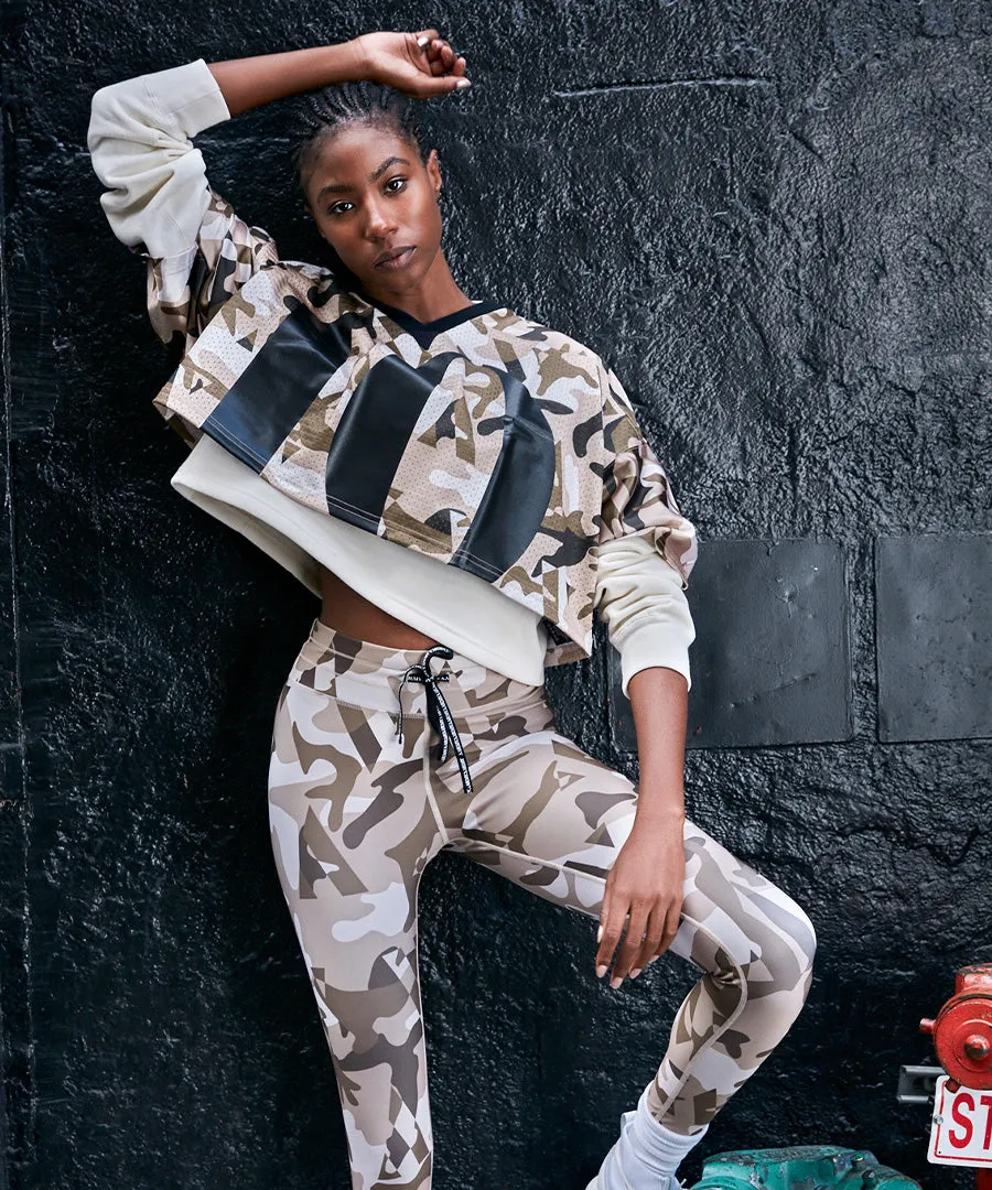 CROPPED AARMY JERSEY