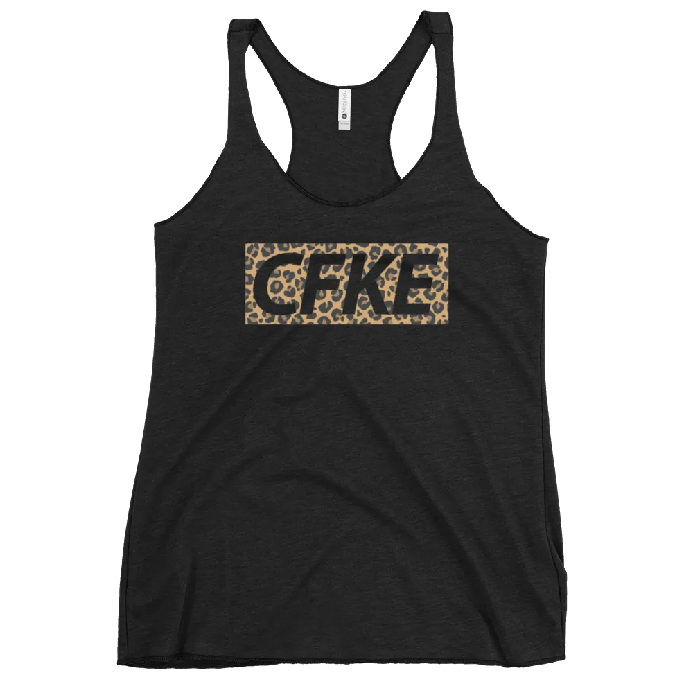 CrossFit KE Leopard Racerback Tank