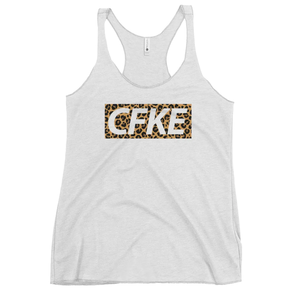 CrossFit KE Leopard Racerback Tank