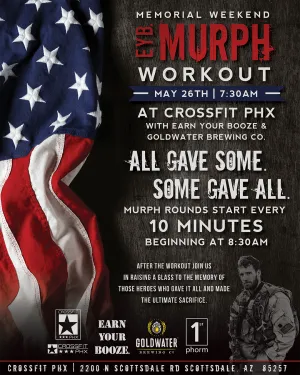 Crossfit PHX w/ Goldwater Brewing Co & EYB (MAY 26th)