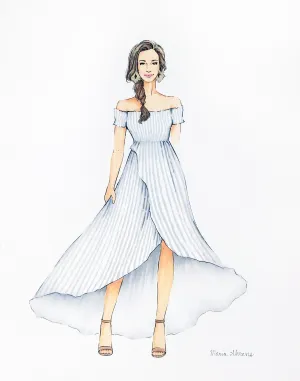 Custom Fashion Sketch