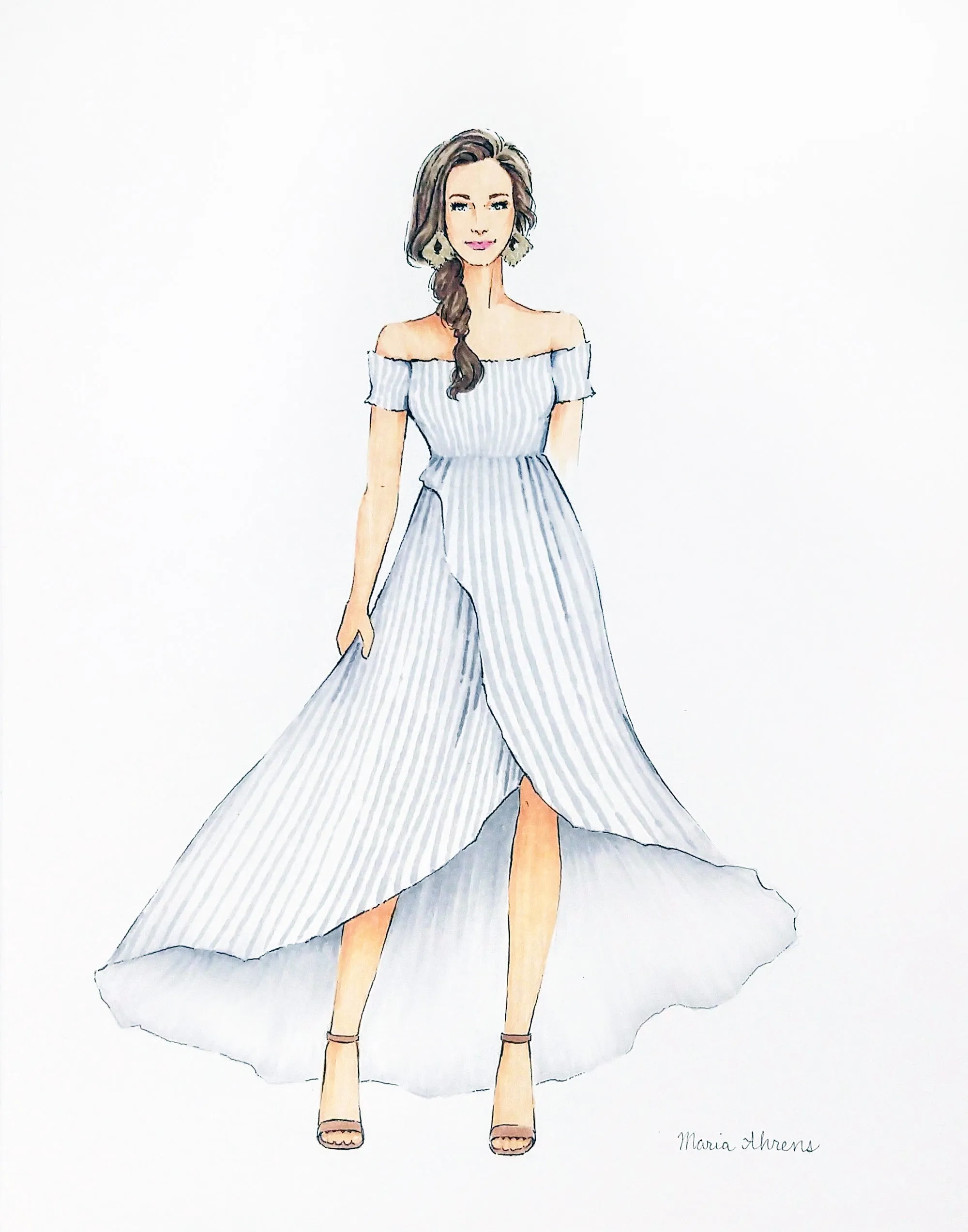 Custom Fashion Sketch