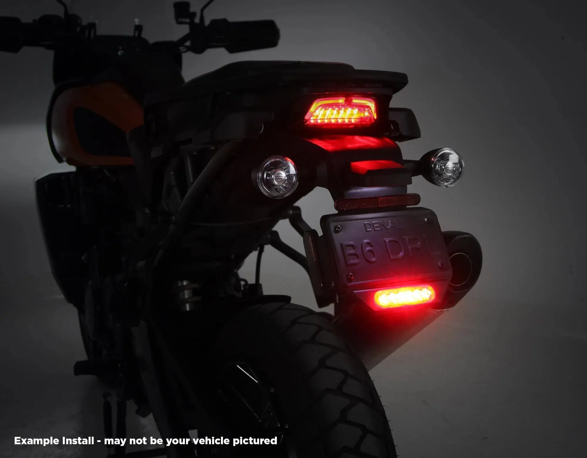 Denali kabelboom voor de B6 op de Ducati Desert X