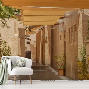 Desert Alley Wallpaper Mural