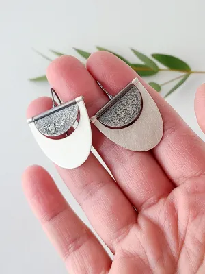 Desert Sands Earrings-Three sizes