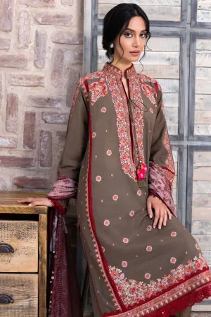Design 4A | Sobia Nazir Autumn Winter Collection 2021 | Unstitched Embroidered Suits