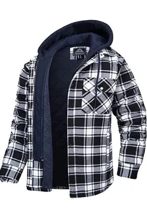 detachable hooded loose-fit jacket